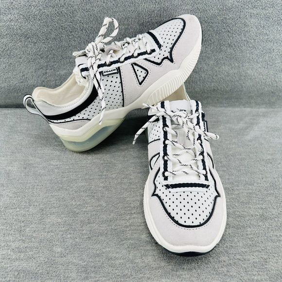 COACH-Women’s CITYSOLE NEO Runner in White - Size 7 (B9 ) - Picture 1 of 9